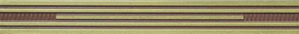 Плитка Listelo Alhambra Wengue 3x25