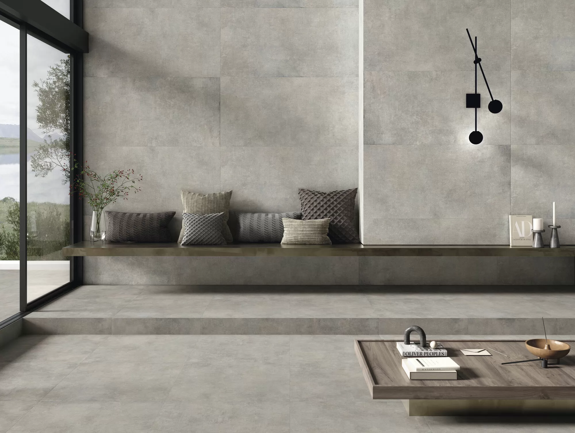 Керамогранит Village Soft Cendre Rect 60x120