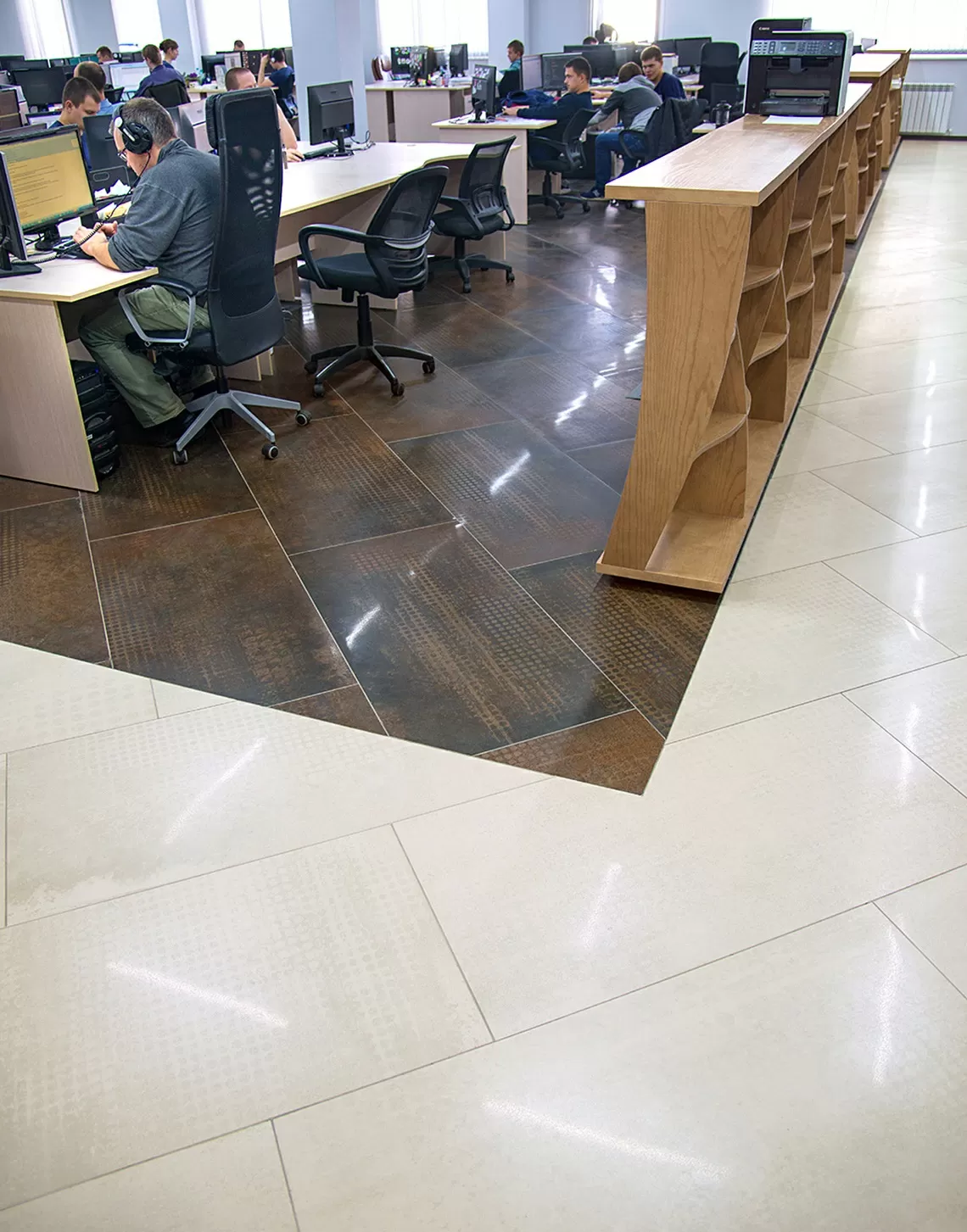 Керамогранит Granite Stone OXIDO Decor Black / Гранит Стоун ОКСИДО Декор Черный LLR 120x60