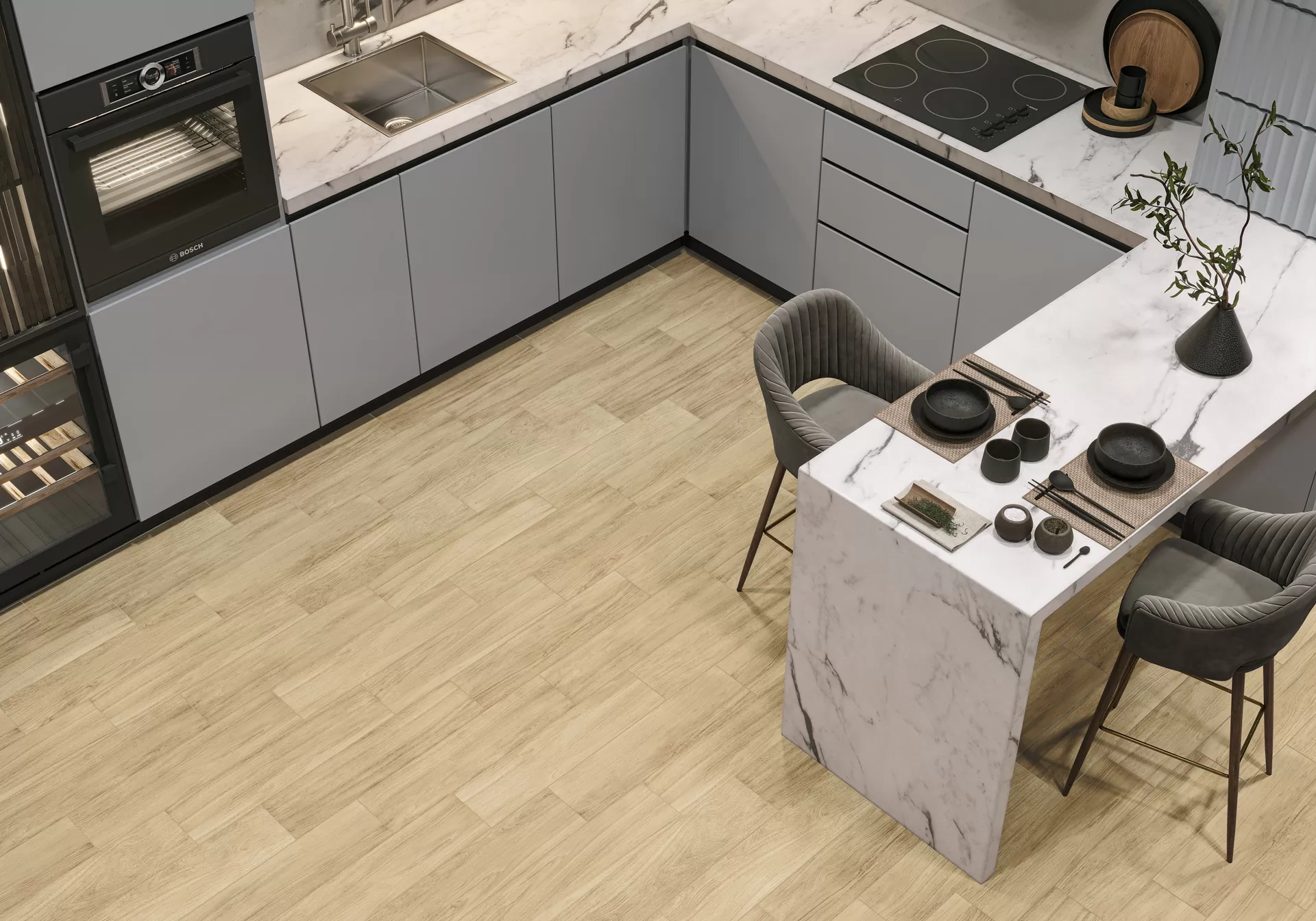 Керамогранит GP1560NUT11 Nutwood Sugar 151x602