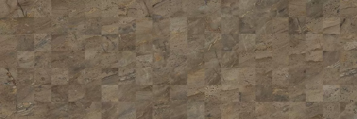 Плитка 60054 Royal коричневая мозаика 20х60