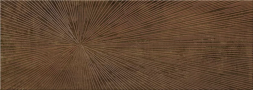 Плитка 586042001 Декор Chiron Marron Stella 25,1х70,9