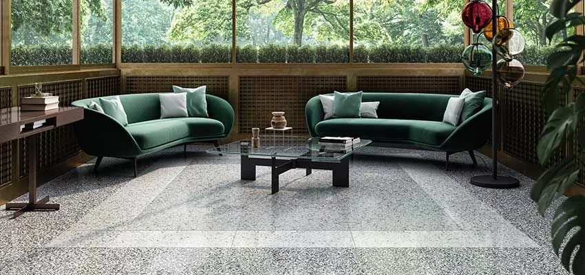 Керамогранит Terrazzo Beige Naturale R10 75.5x75.5