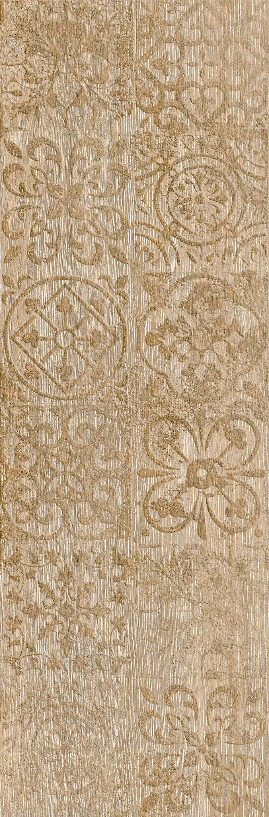 Керамогранит 7264-0001 (3606-0021) Венский лес декор бежевый 19,9х60,3