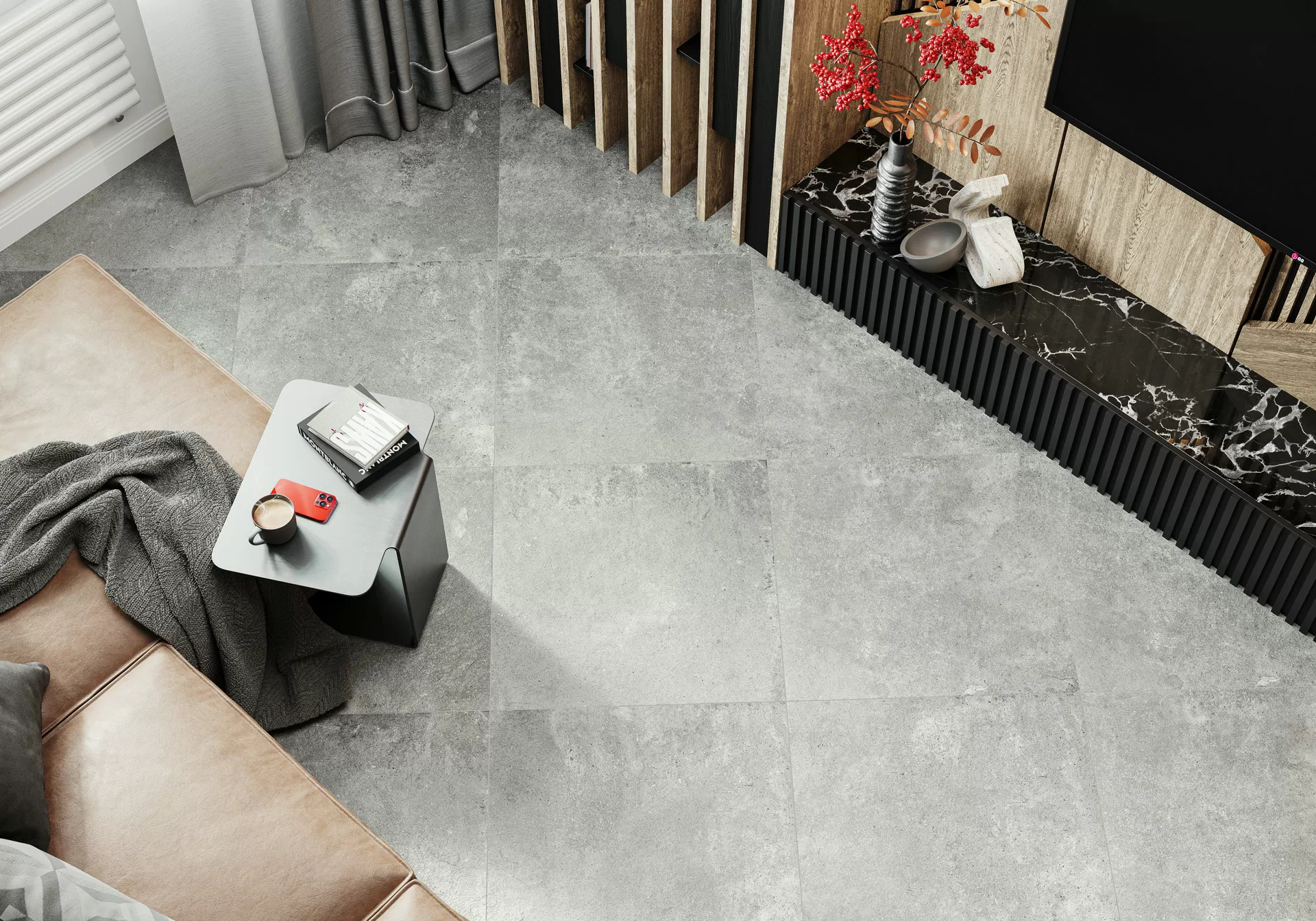 Керамогранит D120212M Walter Gray карвинг 600x1200x9.5