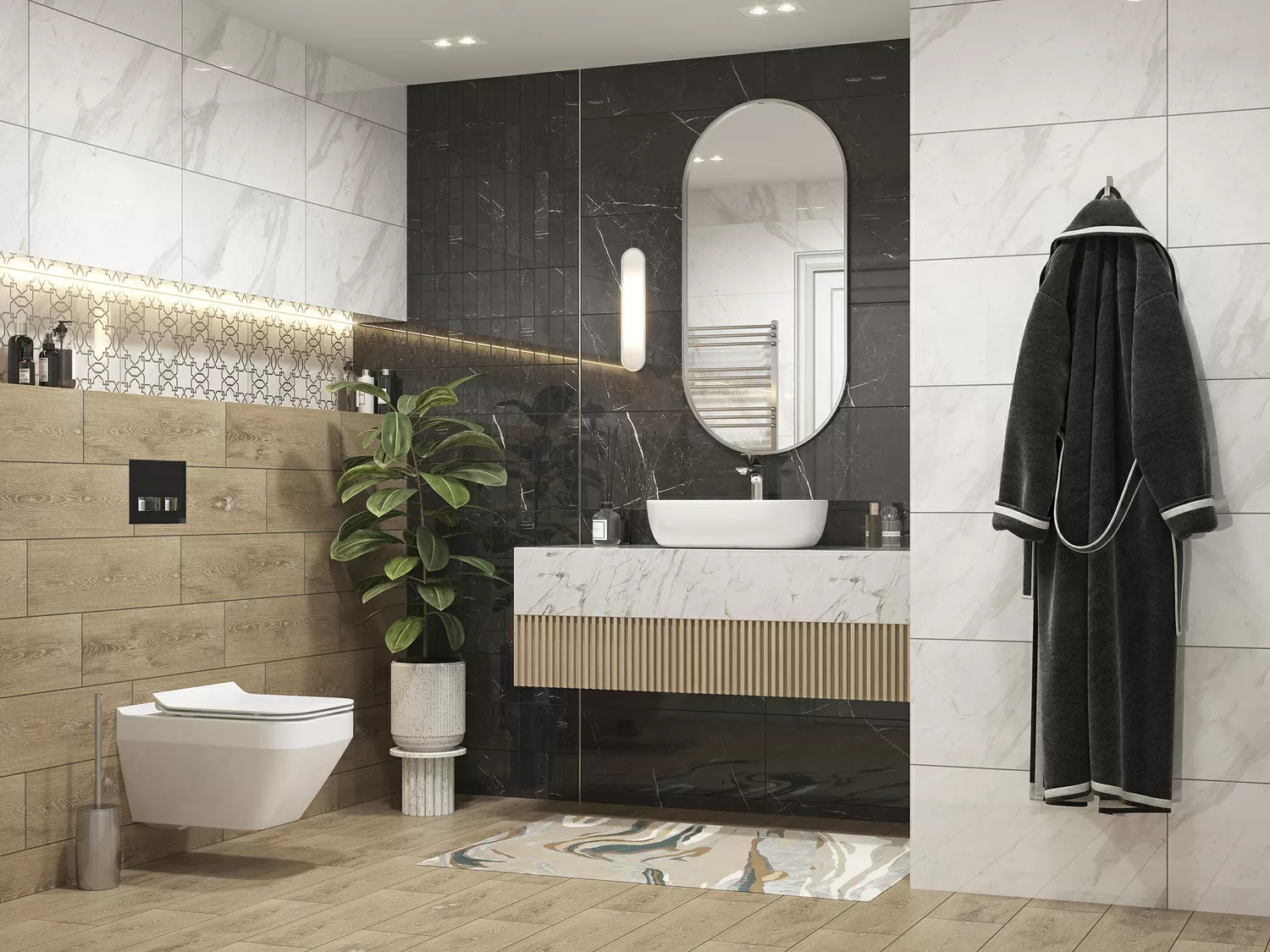 Керамогранит C-RS4R052D Royal Stone белый 42x42