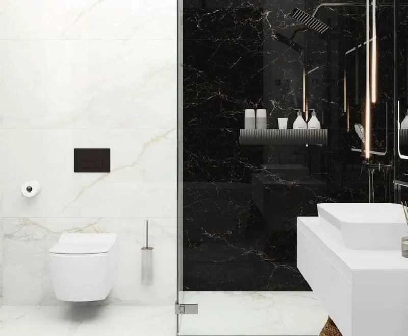 Керамогранит Nirvana Black черный 60х120