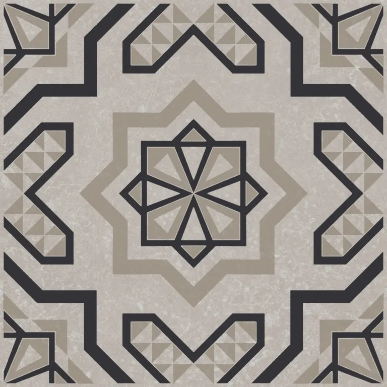 Керамогранит KMD3STA047GN Декор Касабланка серый светлый матовый 20x20x0,8