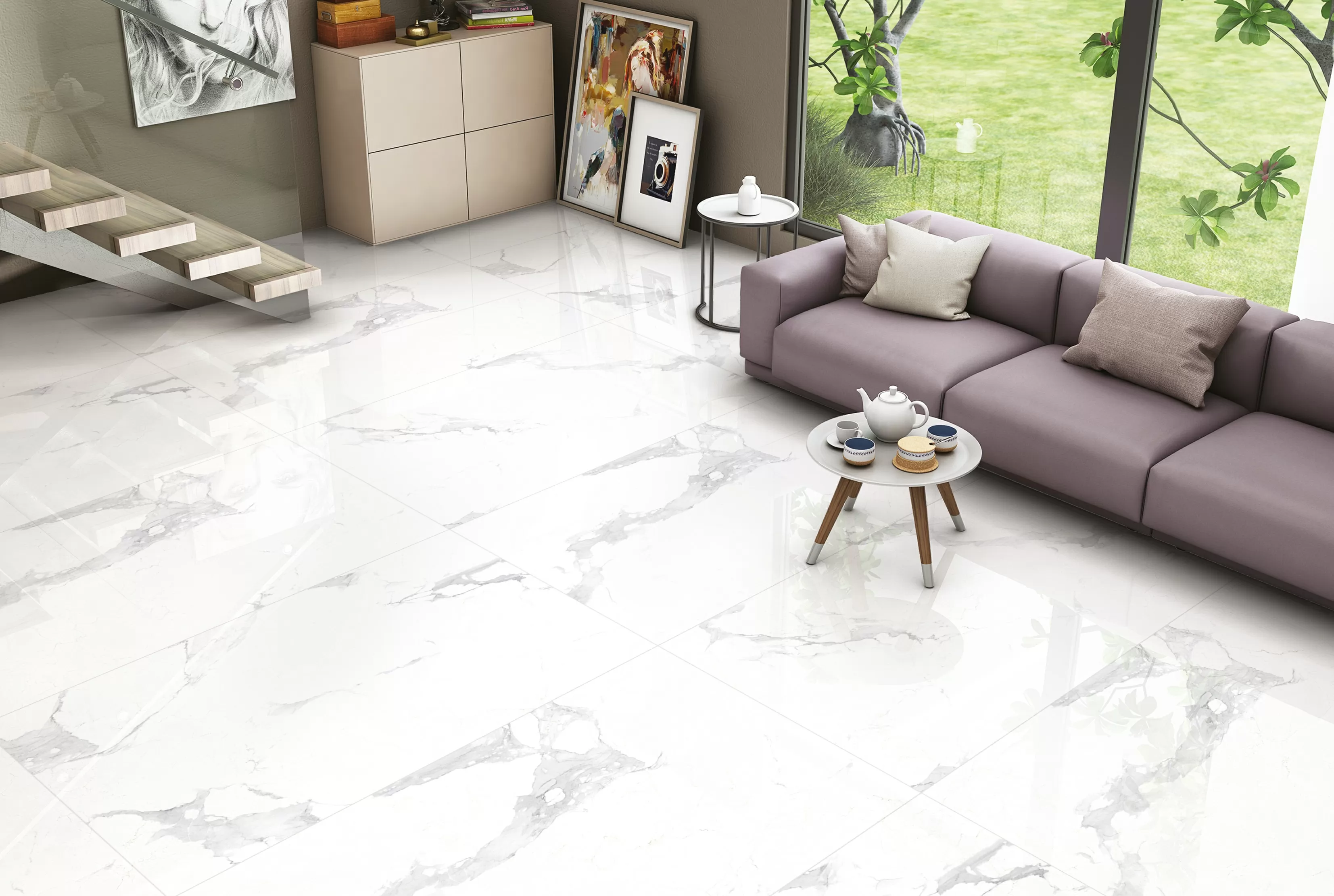 Керамогранит Authentic White Polished 60x120