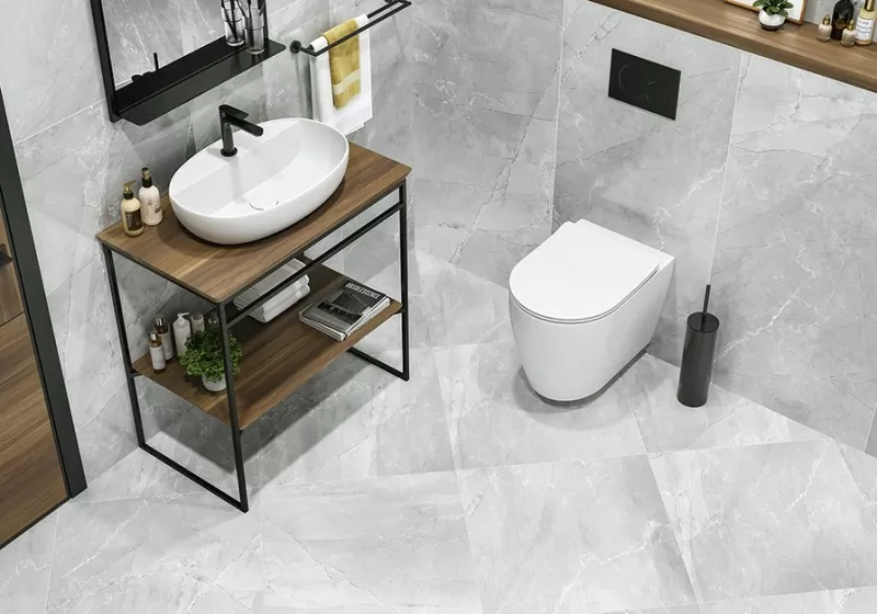 Керамогранит 60120AMB15P Armani Marble Gray 60x120