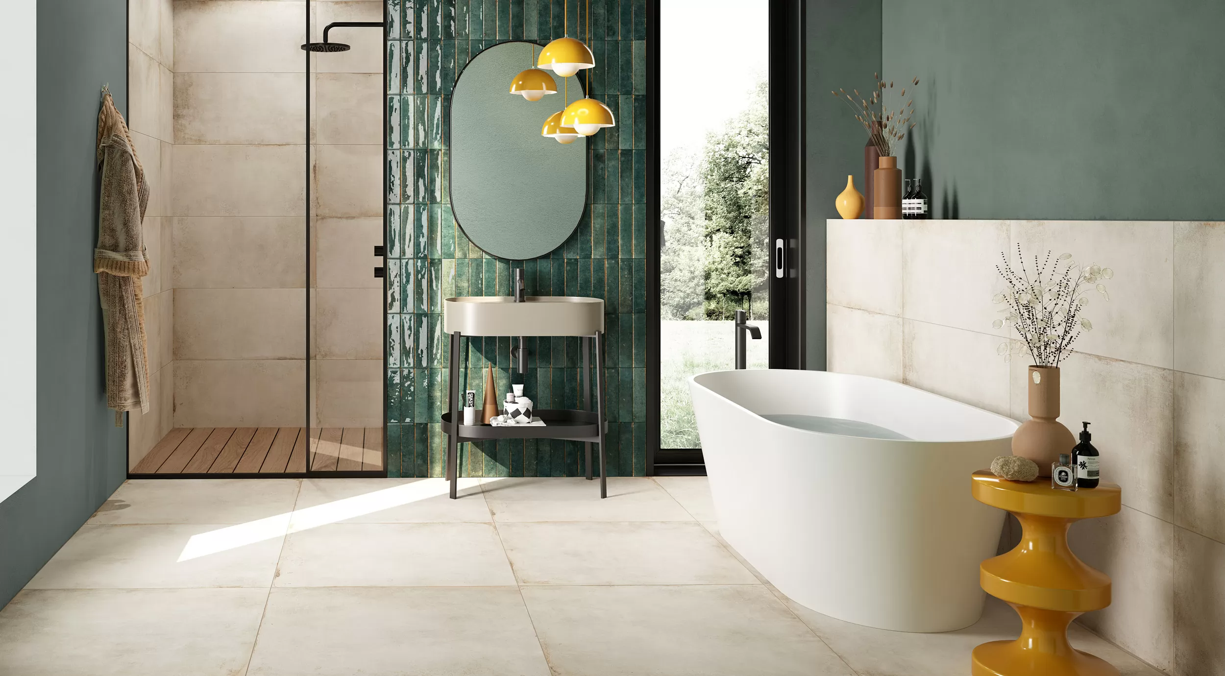 Керамогранит J89749 Manhattan Taupe Rett. 80x80