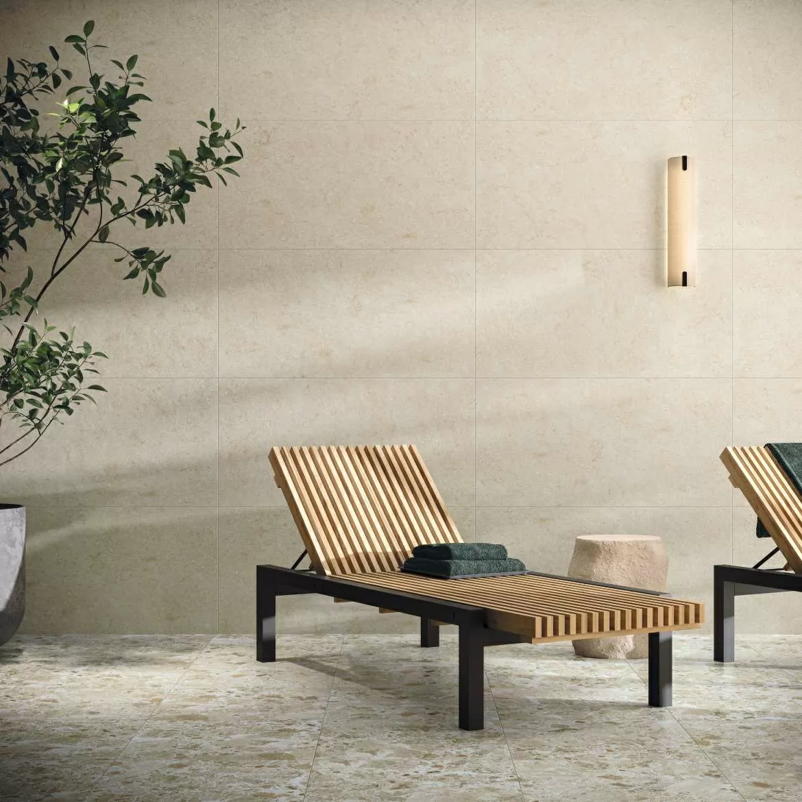 Керамогранит 136900 Mockup Ostuni Grey Nat Ret 60x120