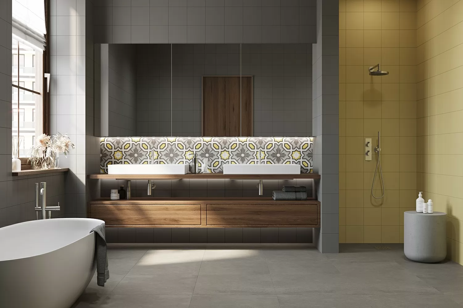 Керамогранит DB_012 Poly Mustard 20х20