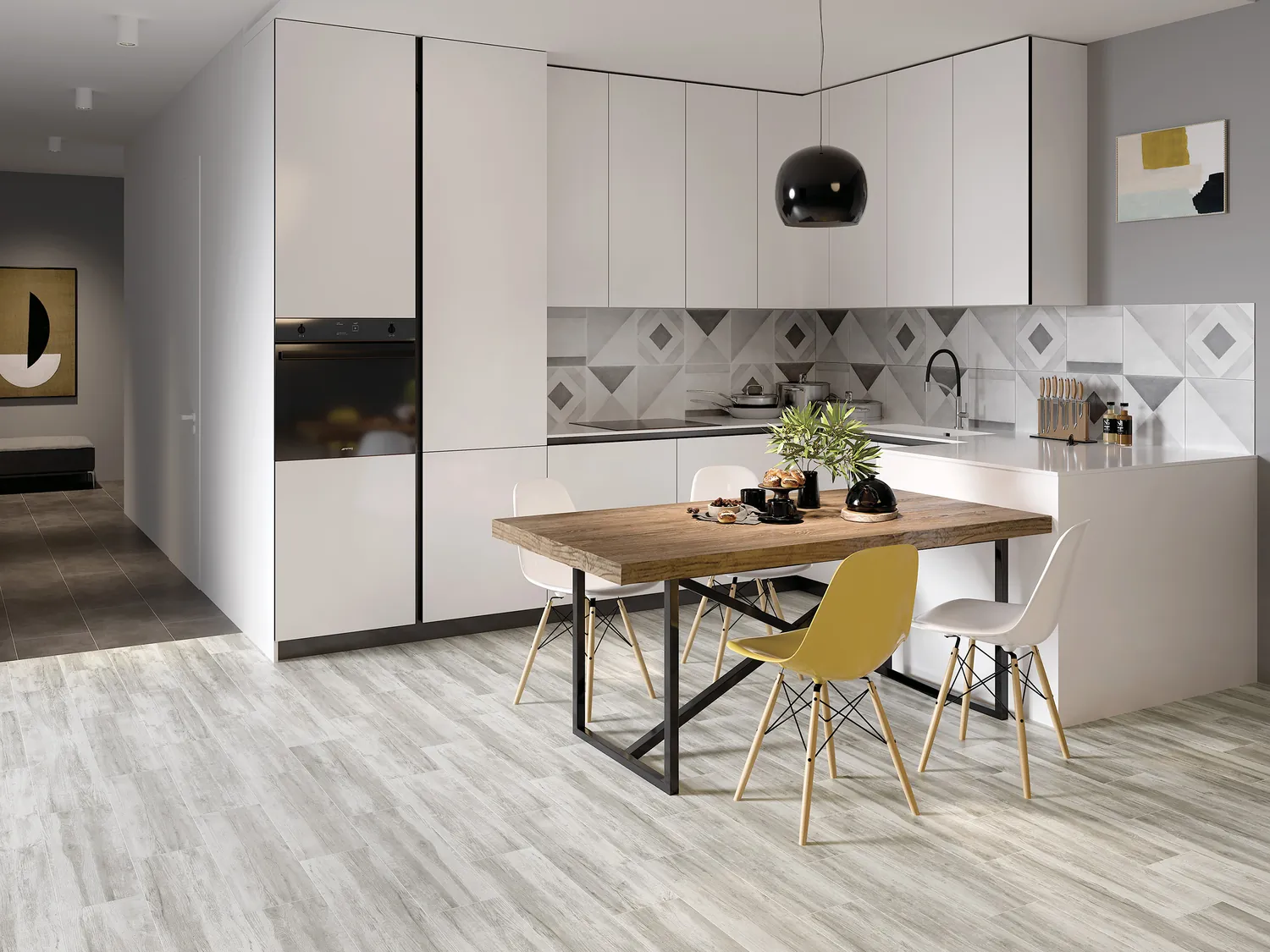 Керамогранит MO4A093 Motley серый 29,8x29,8