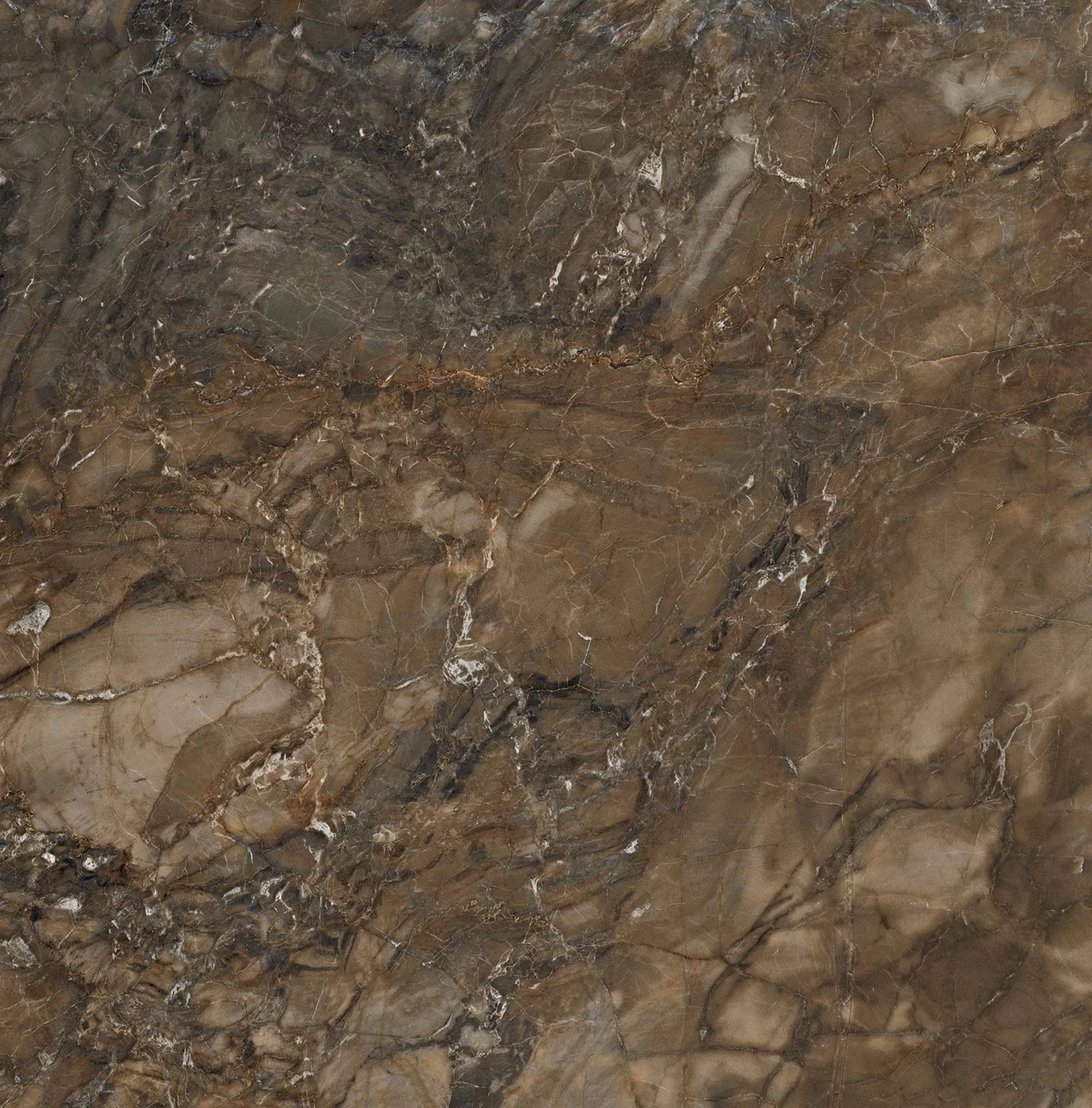 Керамогранит BR04 Bernini Dark Brown неполированный 80x80x11