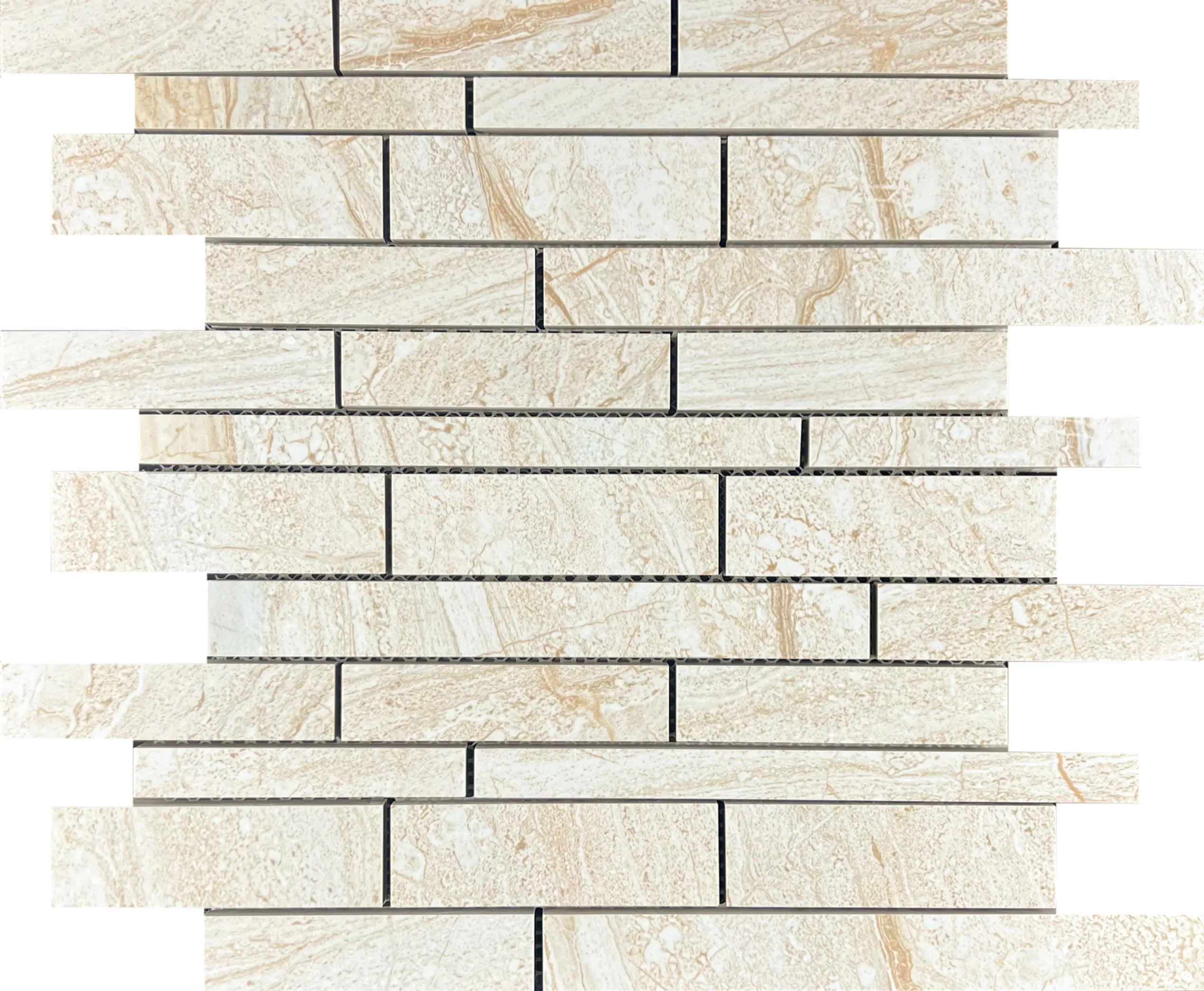 Мозаика Mosaic Daina Beige Brick bone mix 300x360