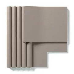 Керамогранит 760370 Rilievi 03 Tortora 50mm 36x36