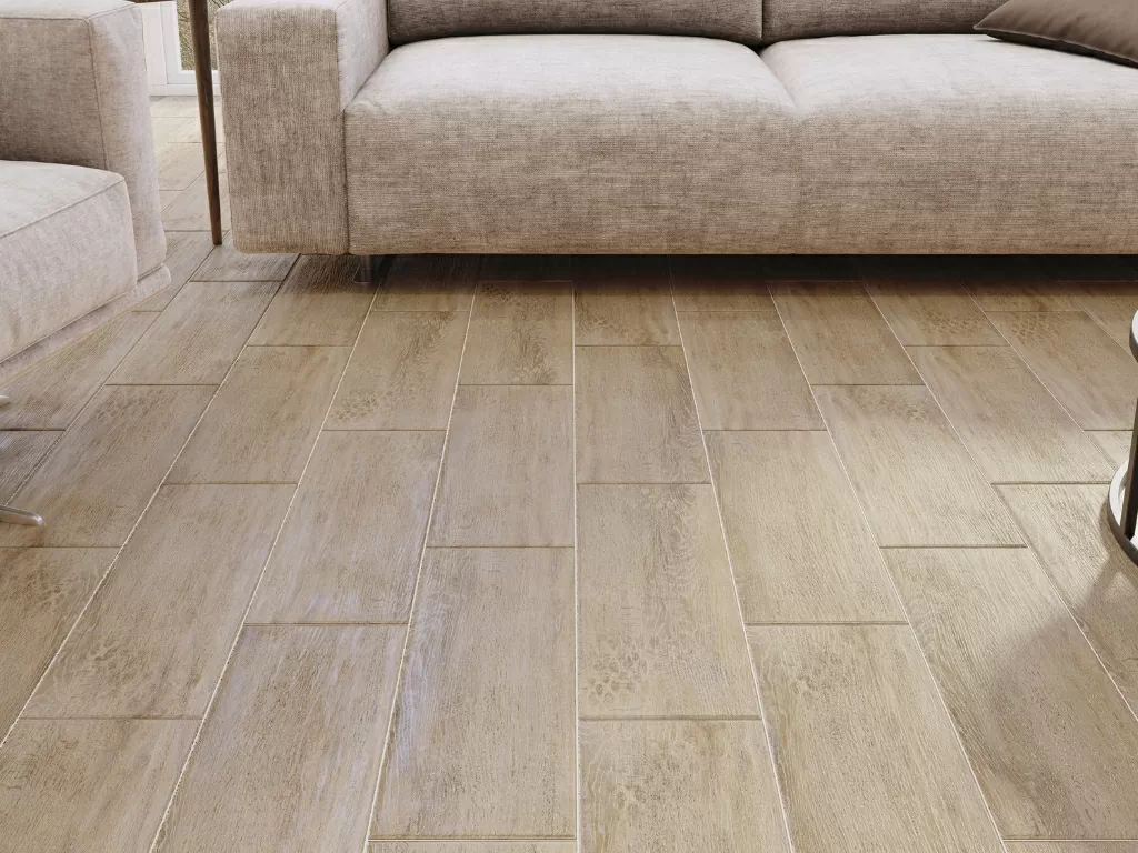 Керамогранит 16736 Industrialwood бежевый рельеф 18,5x59,8