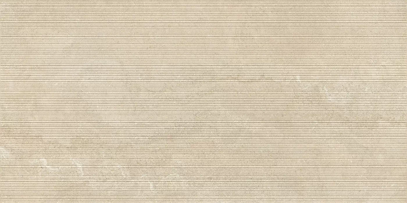 Керамогранит 05599 Limestone French Beige Ribbed Nat Ret 60x120