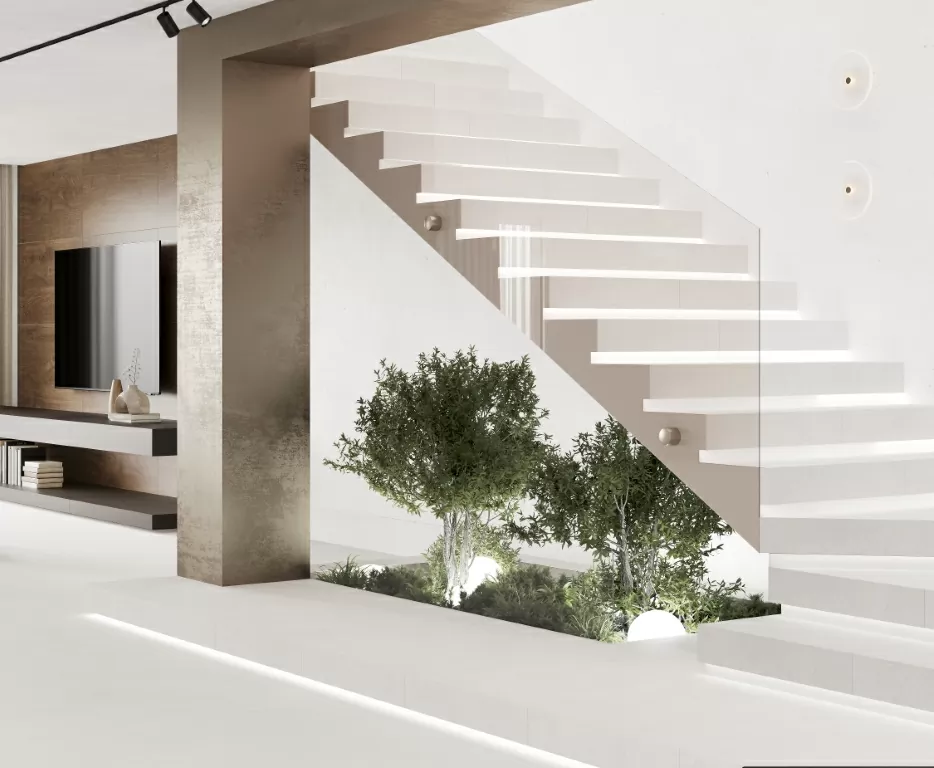 Керамогранит Sandstone Bianco PRO светло-серый матовый R10GR STR 80х80