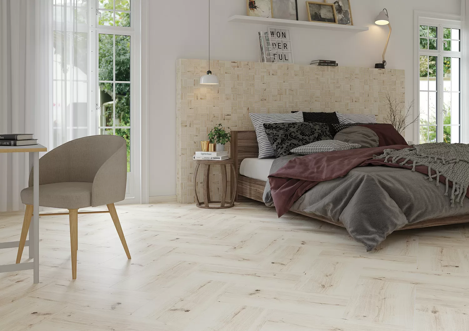 Керамогранит WS5A116 Плинтус Woodhouse коричневый 7x59,8