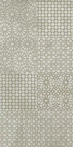 Керамогранит 752615 Tesori Decoro Monile Grigio Bronzo 6mm 120x240