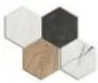 Мозаика MALLA HEX-G LAGOM 29,6x36,7