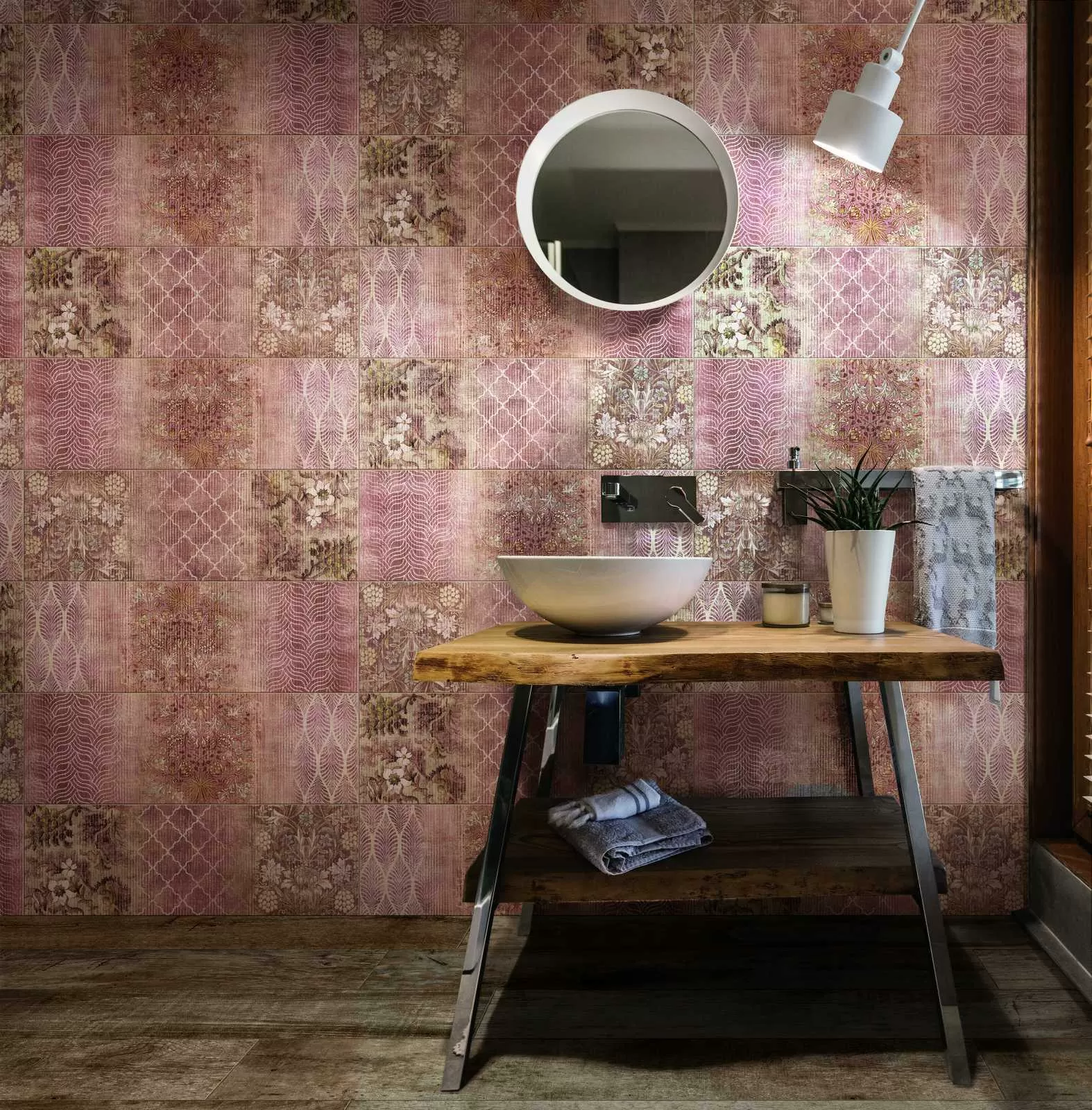 Плитка M12K Outfit Ice Decoro Jacquard 25x76