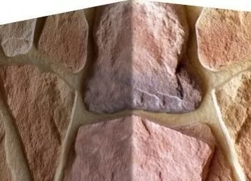 Искусственный камень 600-45 Рутланд угол 6,5-10 x 14,5-19 x 14,5-28