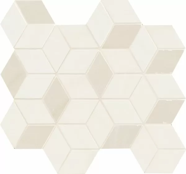 Плитка Newluxe White Tessere Rombi 26х28