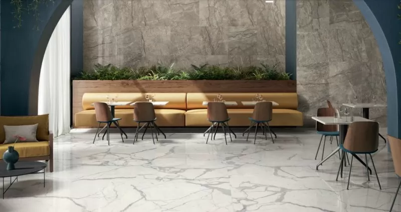 Керамогранит AGCJ GOLDEN WHITE Luc 120x278