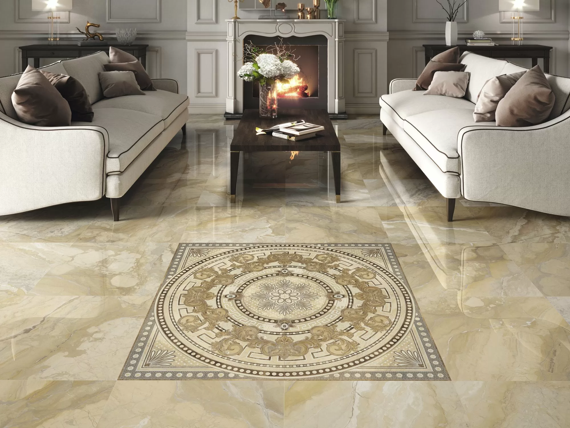 Плитка A037054 Cenefa Rex Cream 10x25