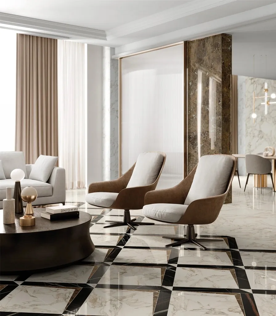 Керамогранит 600180000005 Charme Deluxe Арабескато Уайт Люкс Рет 120x278