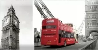 Плитка Monocolor Composicion London Calling D 15х22.5