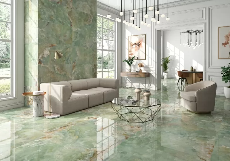 Керамогранит Onix Jade Polished Lux Rect. 60x120