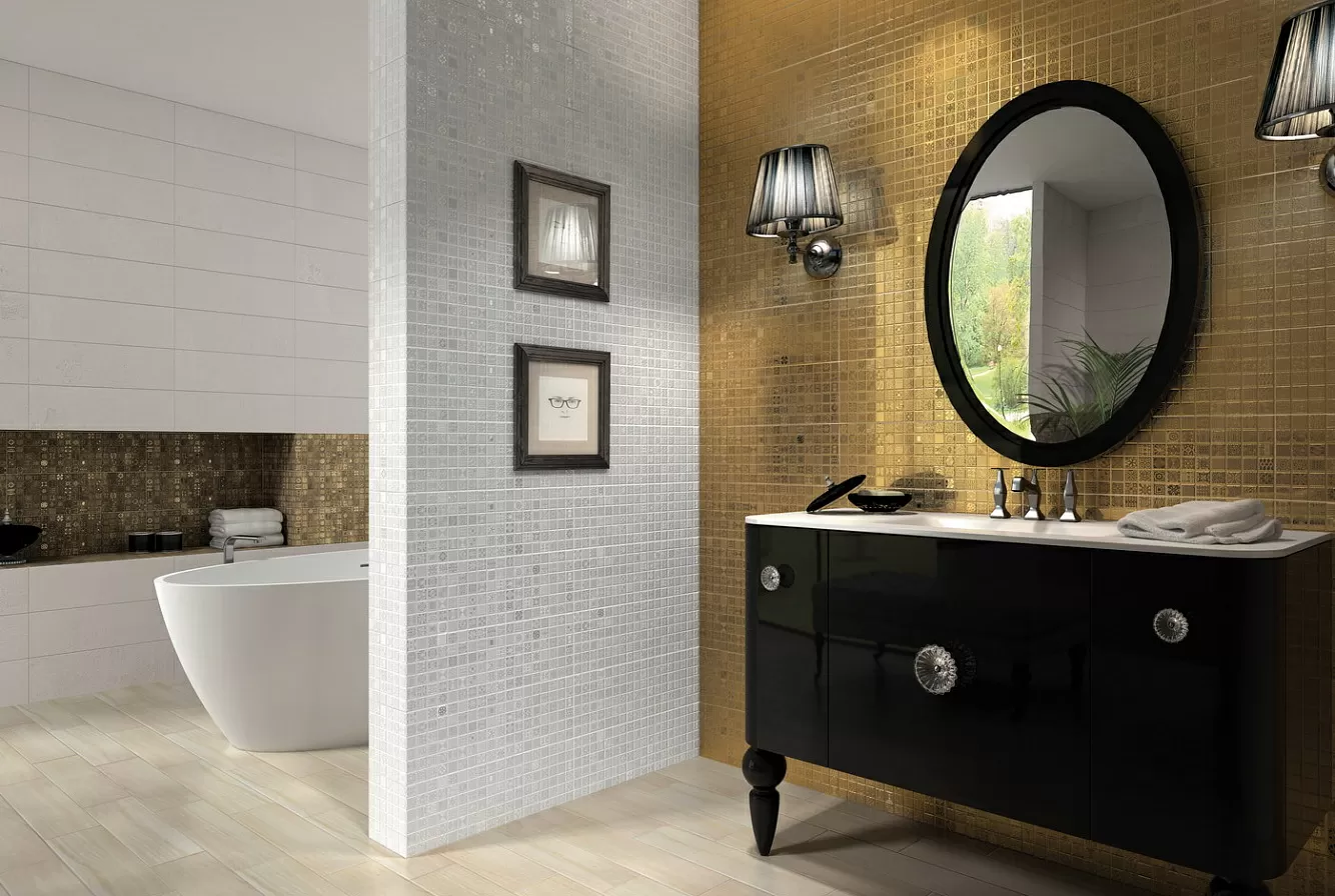Плитка Enigma Gold Cenefa 6,5x20