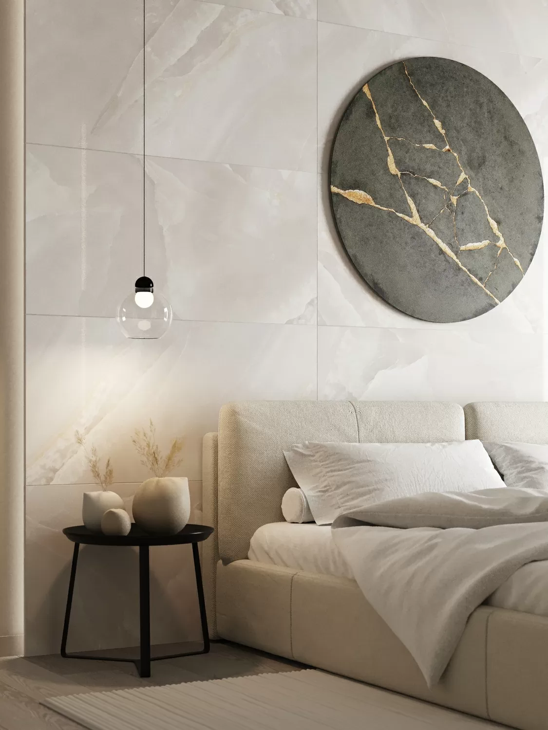 Керамогранит 17421 Onio полированный серый ректификат 60x120