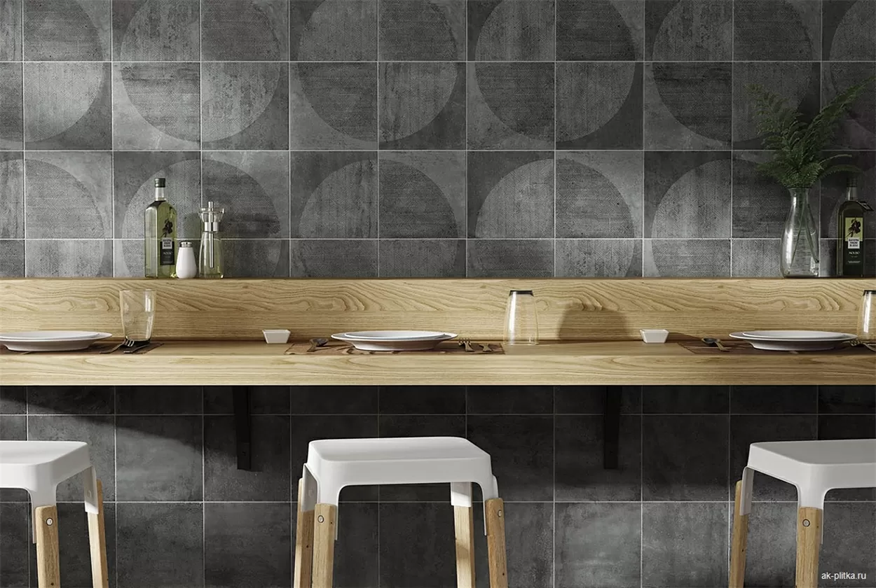 Керамогранит 23602 Urban Hexagon Melange Nut 29,2X25,4