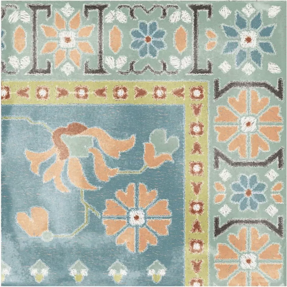 Керамогранит 0003351 PLAY CARPET MIX MULTICOLOR 20x20