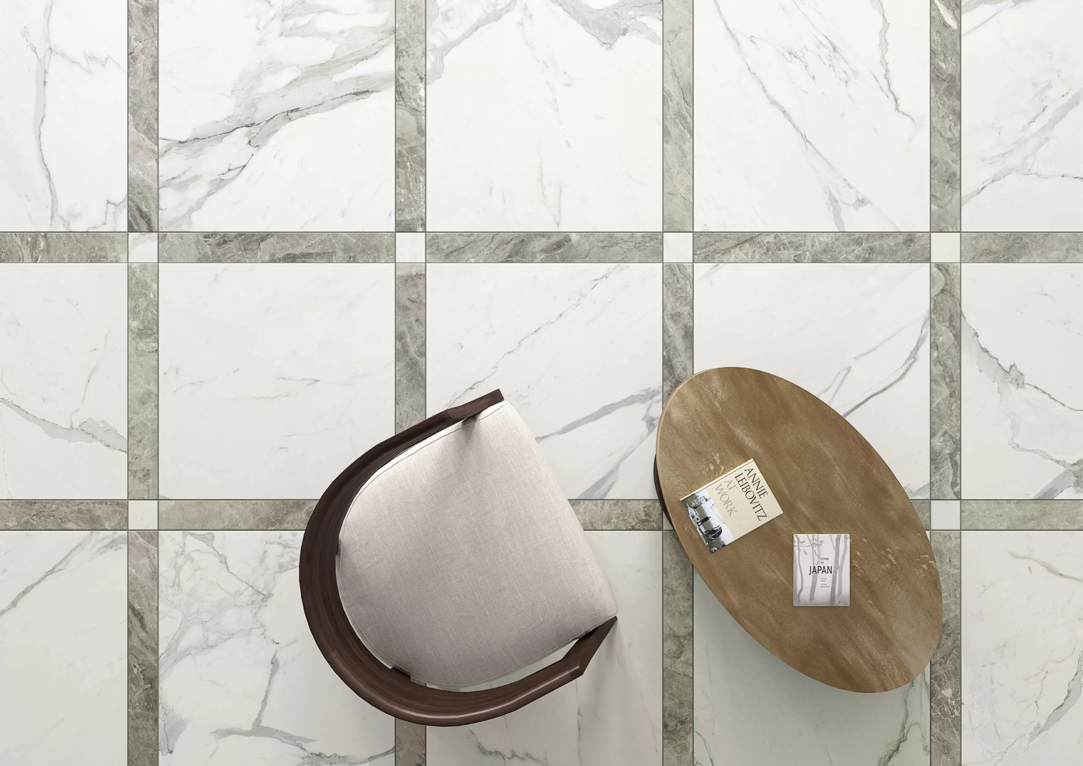 Керамогранит MB03BAOP MARBLE EXPERIENCE Orobico Grey ONDA 60x120