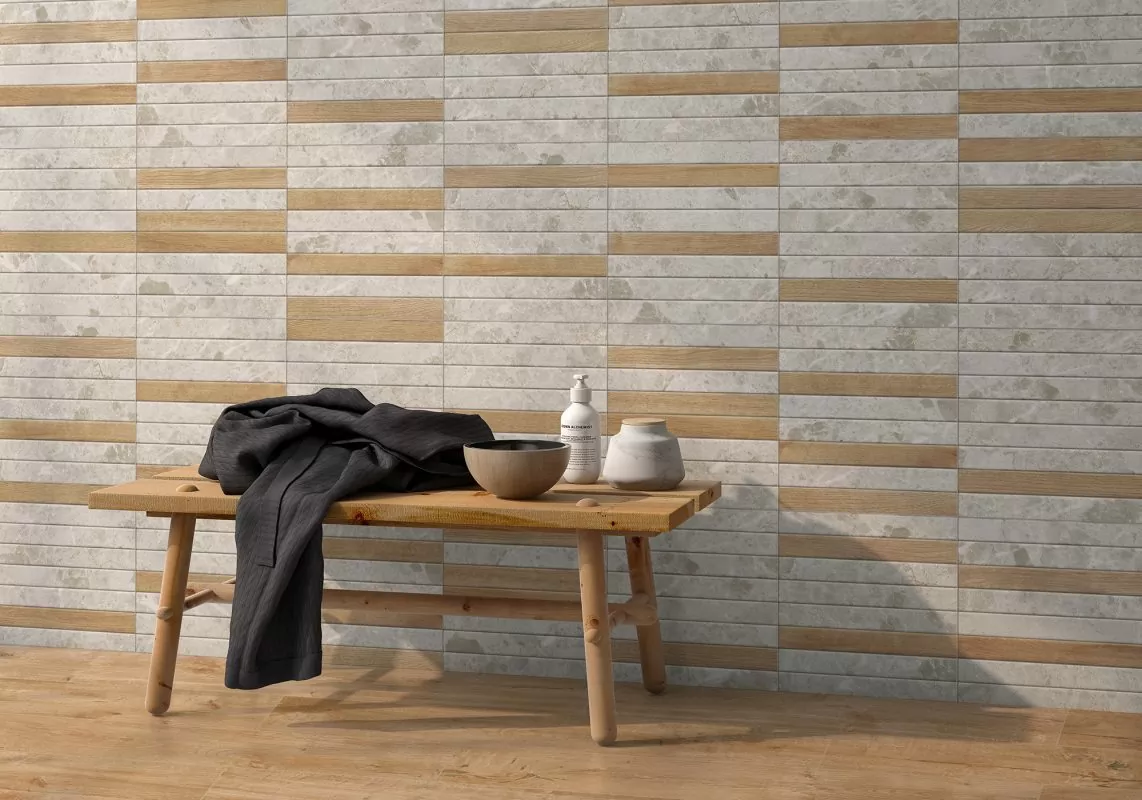 Плитка Capri Brick White 35x35