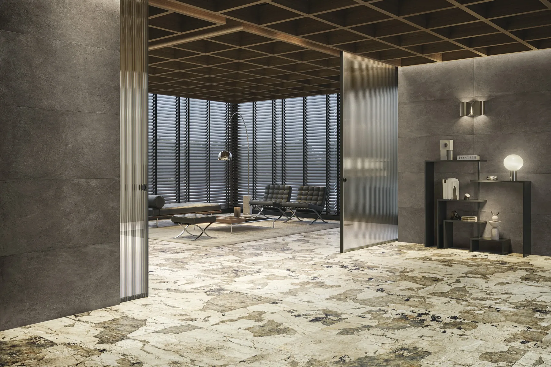 Керамогранит 610015000673 Glass Coral Lux 80x160