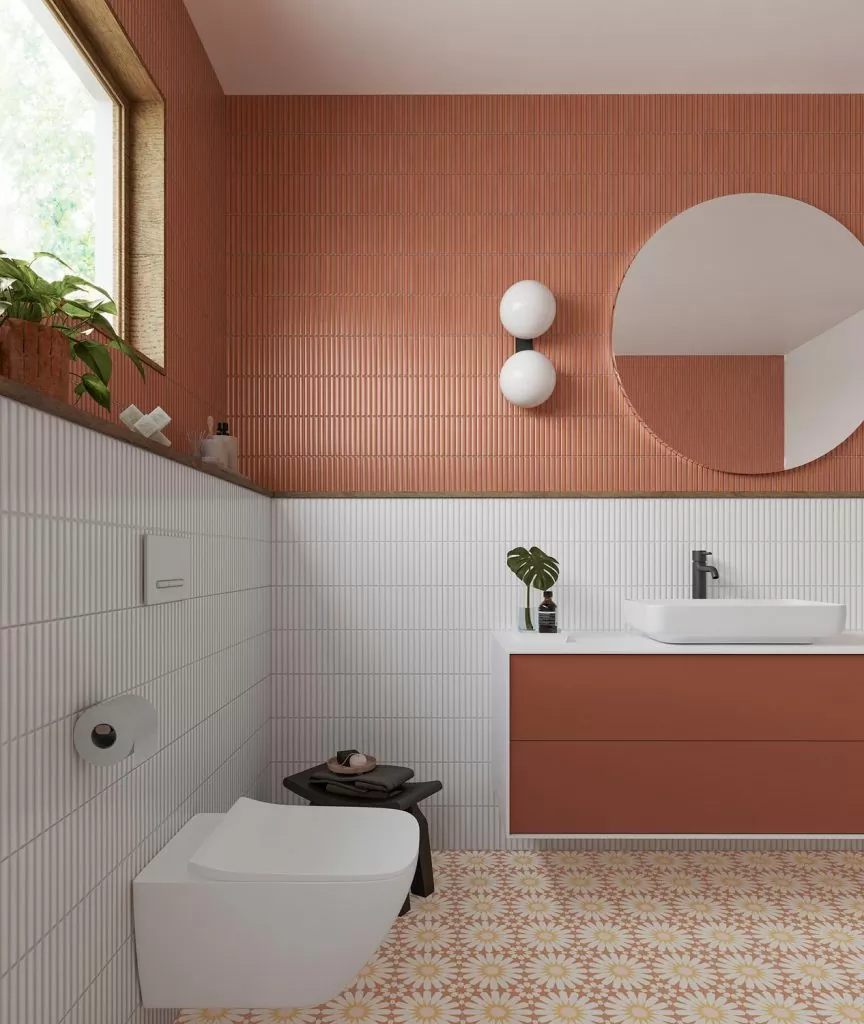 Керамогранит Deco Lingot Coral 32x62,5