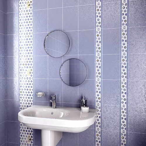 Плитка 158 Карандаш розовый мат 1,5*20