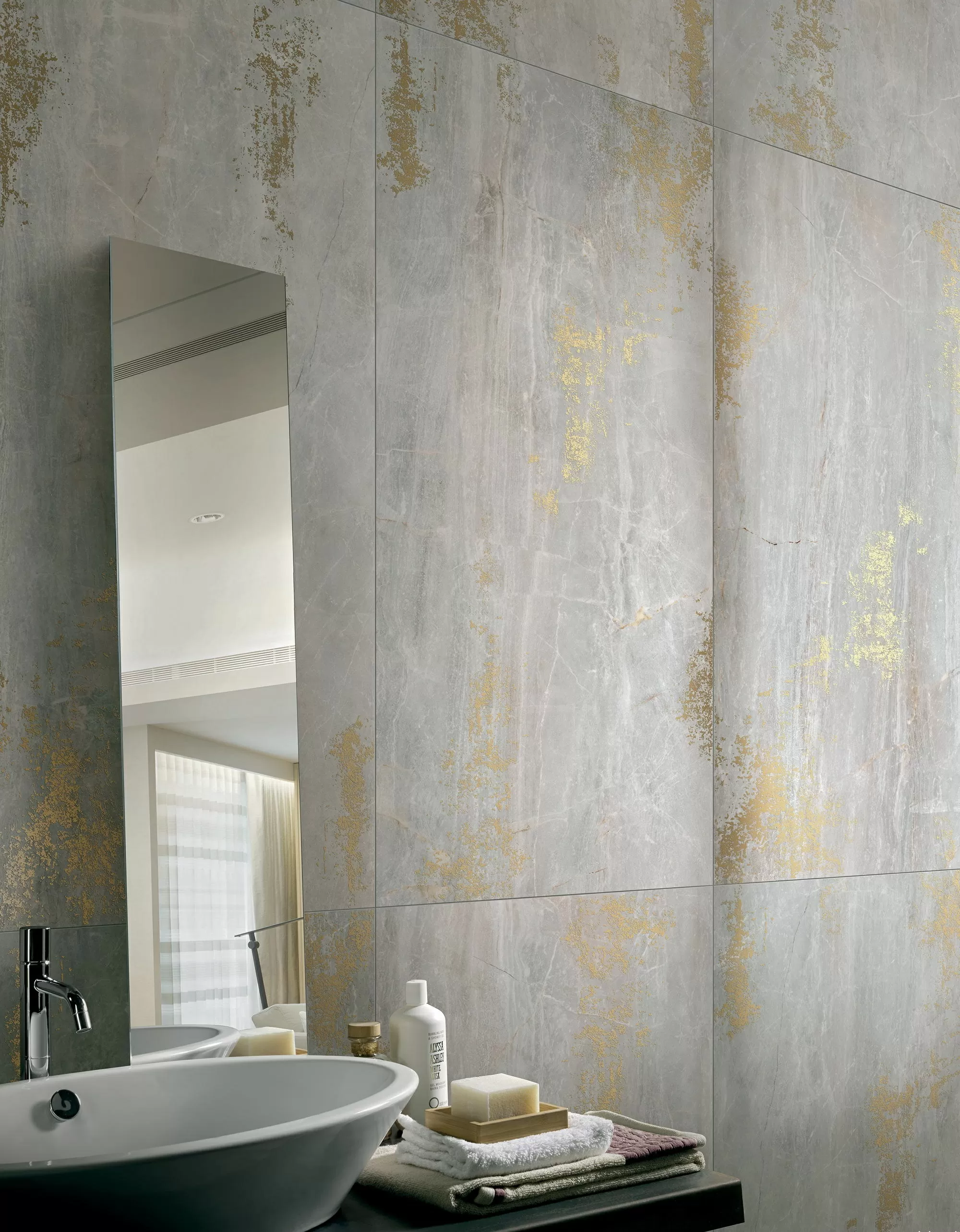 Керамогранит 1067946 Fossil Lines Piombo Ret 30x120