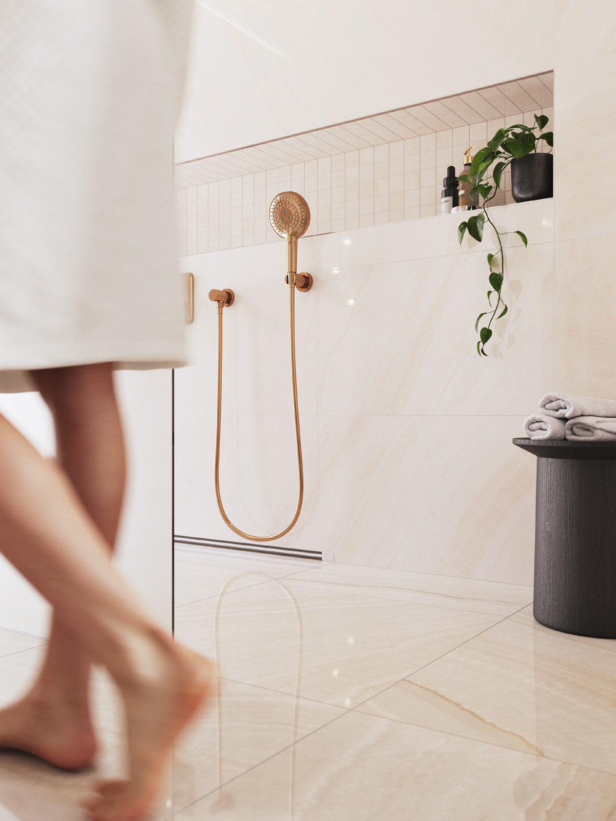 Керамогранит DSKS4835 ONYX skirting dark beige 60x9.5