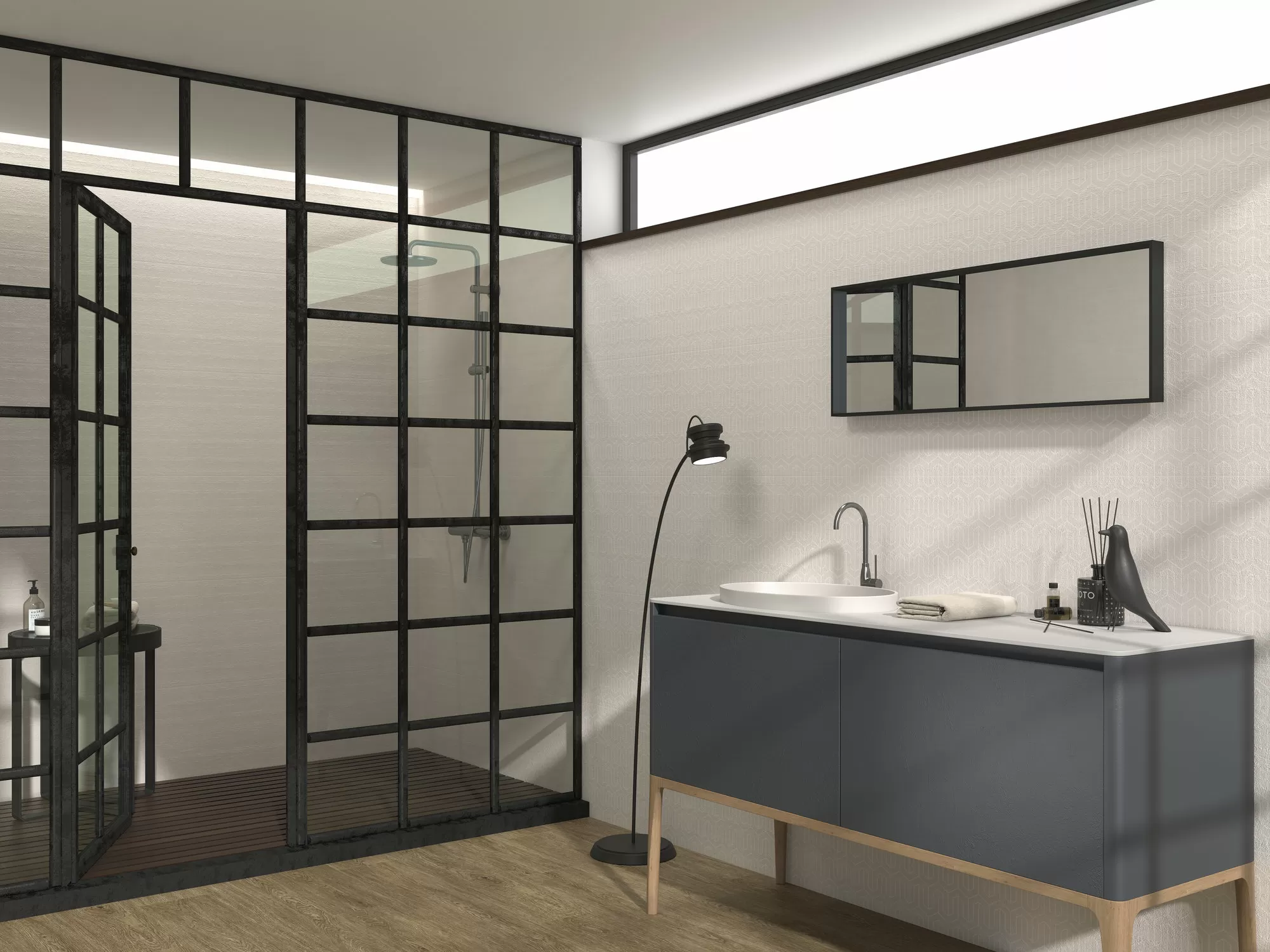 Плитка A034564 Zooco White rect. 40x120