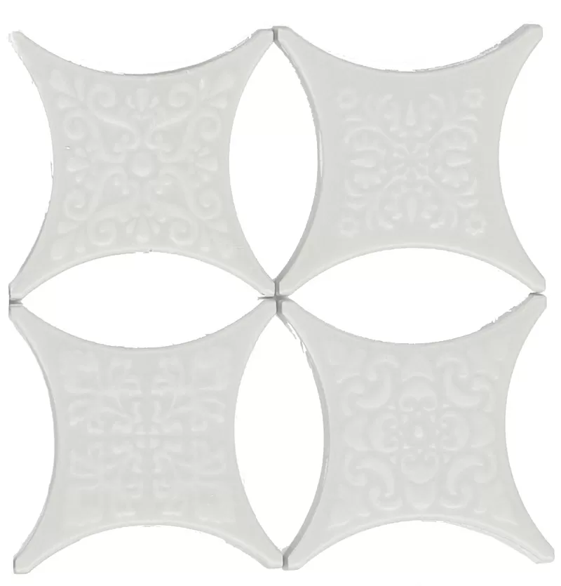 Плитка Estrella Set Core Blanco 6.7x6.7 микс
