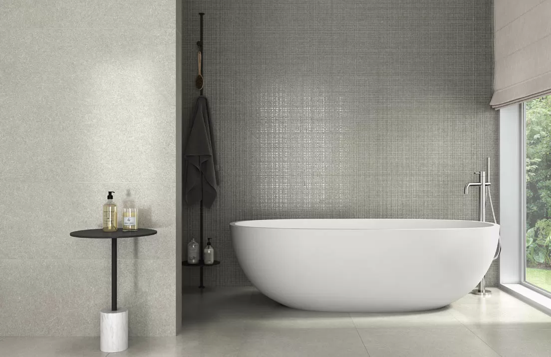 Плитка Rev. MOS SOFT GRIS LAP. RECT. 40x120
