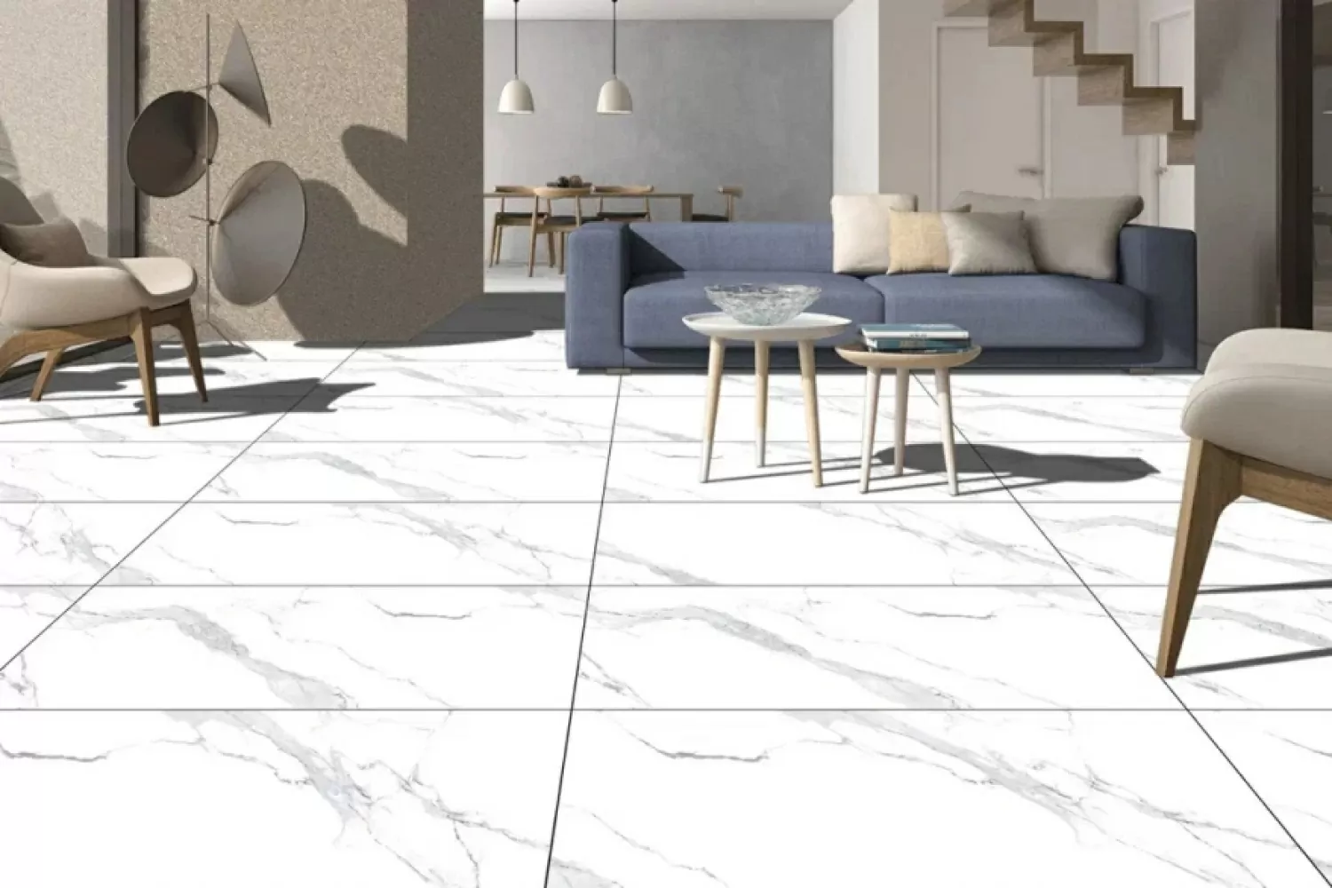 Керамогранит AM22-16 Elite Satuario серебристо белый полированный 120х60